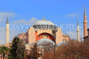 TURKEY, Istanbul, Hagia Sophia (Ayasofya mosque) basilica, TUR837JPL