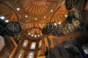 TURKEY, Istanbul, Hagia Sophia (Ayasofya mosque) basilica, interior, TUR855JPL