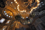 TURKEY, Istanbul, Hagia Sophia (Ayasofya mosque) basilica, interior, TUR856JPL