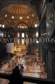 TURKEY, Istanbul, Hagia Sophia (Ayasofya mosque) basilica, interior, TUR861JPL