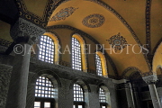 TURKEY, Istanbul, Hagia Sophia (Ayasofya mosque) basilica, upper gallery, TUR887JPL