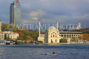 TURKEY, Istanbul, New City, Dolmabahce Mosque, view from the Bosphorus, TUR1433JPL