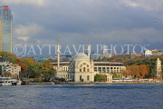 TURKEY, Istanbul, New City, Dolmabahce Mosque, view from the Bosphorus, TUR1434JPL