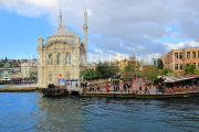 TURKEY, Istanbul, New City, Ortakoy Mosque, and Bosphorus, TUR1426JPL