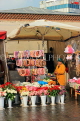 TURKEY, Istanbul, New City, Taksim Square, flower market stall, TUR1445JPL