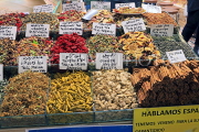 TURKEY, Istanbul, Spice Bazaar (Egyptian Bazaar), spices and teas on display, TUR1369JPL