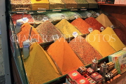 TURKEY, Istanbul, Spice Bazaar (Egyptian Bazaar), spices on display, TUR1303JPL