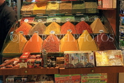 TURKEY, Istanbul, Spice Bazaar (Egyptian Bazaar), spices on display, TUR1363JPL