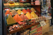 TURKEY, Istanbul, Spice Bazaar (Egyptian Bazaar), spices on display, TUR1365JPL