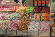 TURKEY, Istanbul, Spice Bazaar (Egyptian Bazaar), sweet shop display, TUR1373JPL