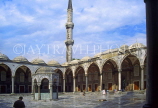 TURKEY, Istanbul, Sultan Ahmet Mosque (Blue Mosque), courtyard, TUR425JPL