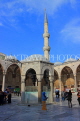 TURKEY, Istanbul, Sultan Ahmet Mosque (Blue Mosque), courtyard fountain, TUR1165JPL