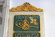 TURKEY, Istanbul, Topkapi Palace, Audience Hall, Sultan's tughra (signature), TUR1121PL