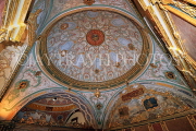 TURKEY, Istanbul, Topkapi Palace, Imperial Council Chamber, ceiling and dome, TUR1079PL