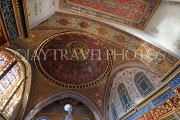 TURKEY, Istanbul, Topkapi Palace, The Harem, Imperial Hall, dome and ceiling, TUR1039PL