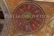 TURKEY, Istanbul, Topkapi Palace, The Harem, Imperial Hall, dome and ceiling, TUR1041PL