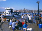 TURKEY, Istanbul, Waterfront activity, by the Bosporus (near Galata Bridge), TUR131JPL