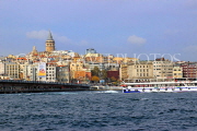 TURKEY, Istanbul, the Bosphorus, and New City skyline, TUR1021JPL
