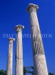 TURKEY, Pergamum, Asclepion, Ionic columns, TUR193JPL