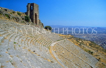 TURKEY, Pergamum, ancient Theatre, TUR365JPL