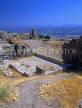 TURKEY, Pergamum, ancient Theatre, at mountain top, TUR189JPL