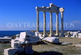 TURKEY, Side, ruins of the Temple of Apollo, TUR698JPLPG