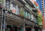 Taiwan, TAIPEI, Chifeng Street area, old houses with balconies, TAW1342JPL
