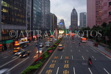 Taiwan, TAIPEI, Keelung Road, dusk, traffic, TAW1401JPL