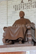 Taiwan, TAIPEI, Liberty Square, Chiang Kai-shek Memorial Hall, Chiang Kai-shek statue, TAW843JPL