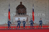 Taiwan, TAIPEI, Liberty Square, Chiang Kai-shek Memorial Hall, changing of the guard, TAW833JPL