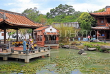 Taiwan, TAIPEI, Lin An Tai House & Museum, pavilions and Moon Pond, TAW908JPL