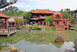 Taiwan, TAIPEI, Lin An Tai House & Museum, pavilions and Moon Pond, TAW909JPL