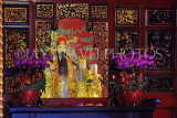 Taiwan, TAIPEI, Lungshan Temple, main shrine room deity figures, TAW703JPL