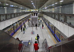 Taiwan, TAIPEI, MRT, station platforms and trains, TAW548JPL