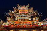 Taiwan, TAIPEI, Songshan Ciyou Temple, night view, TAW1002JPL