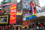 Taiwan, TAIPEI, Ximending Shopping District, advertisement signs, TAW1307JPL
