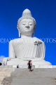 Thailand, PHUKET, Big Buddha, 45 metre high Jade Marble tile covered statue, THA3967JPL
