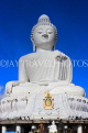 Thailand, PHUKET, Big Buddha, 45 metre high Jade Marble tile covered statue, THA3971JPL