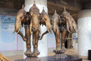 Thailand, PHUKET, Big Buddha, temple site, Erawan (elephant) statue, THA3954JPL