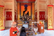 Thailand, PHUKET, Karon Temple (Wat Suwan Khiri Khet), shrine room, THA3651JPL