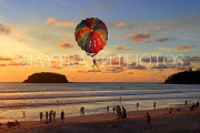 Thailand, PHUKET, Kata Beach, Parasailing, sunset, dusk, THA3777JPL