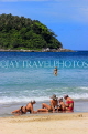 Thailand, PHUKET, Kata Beach, holidaymakers enjoying the sea, THA3705JPL