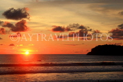 Thailand, PHUKET, Kata Beach, sunset, dusk, THA3745JPL