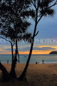 Thailand, PHUKET, Kata Beach, sunset, dusk, THA3780JPL