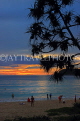 Thailand, PHUKET, Kata Beach, sunset, dusk, THA3781JPL