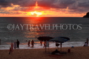 Thailand, PHUKET, Kata Beach, sunset, dusk, THA3856JPL
