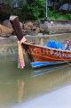 Thailand, PHUKET, Kata Beach, traditional fishing boat, THA3819JPL