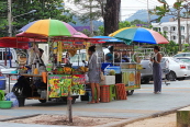 Thailand, PHUKET, Patong, beachfront promenade, street food stalls, THA4209JPL