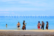 Thailand, PHUKET, Patong Beach, and seascape, holidaymakers, tourists, THA4013JPL