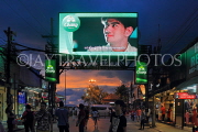 Thailand, PHUKET, Patong area, Bangla Road, street scene at night, THA4138JPL